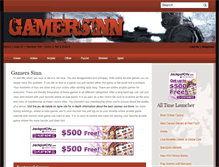 Tablet Screenshot of gamersinn.org